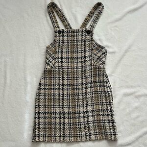 Zara Overall Work Dress